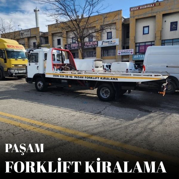 Ankara Batıkent forklift kiralama firması yük taşıma operasyonu
